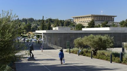 L0e Musée d'Israël dans le quartier de&nbsp;Guivat Ram, près de la Knesset, à Jérusalem, où sont exposé le nouveau manuscrits bibliques&nbsp;vieux&nbsp;de 2000 ans découverts&nbsp;dans le désert de Judée au début de l'année 2020. (RIEGER BERTRAND / HEMIS.FR)