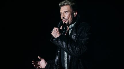 Johnny Hallyday, le 29 septembre 2006. (FRED DUFOUR / AFP)