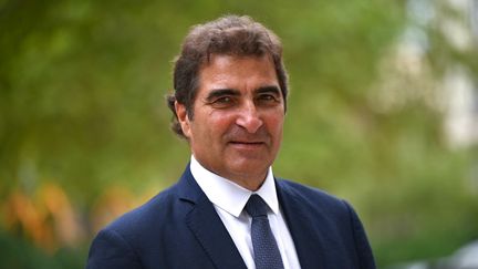 Christian Jacob, le président des Républicains, à Nîmes (Gard), le 9 septembre 2021. (PASCAL GUYOT / AFP)