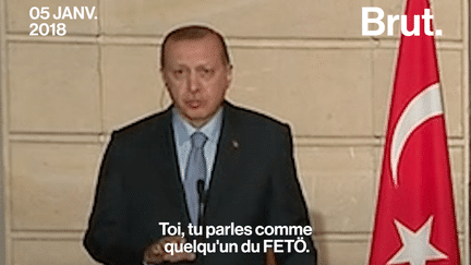 brut : erdogan journaliste