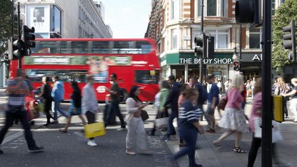 Oxford Street, à Londres, en août 2016. (PETER NICHOLLS / REUTERS)