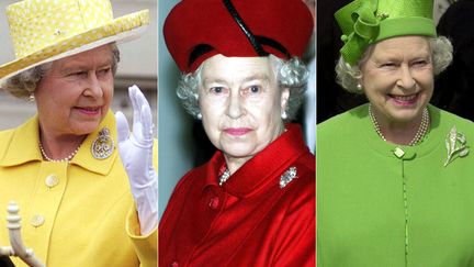 La reine est connue pour son go&ucirc;t immod&eacute;r&eacute; pour les tenues monochromes &agrave; teintes vives. Elizabeth : anc&ecirc;tre du color-block ? (AFP)