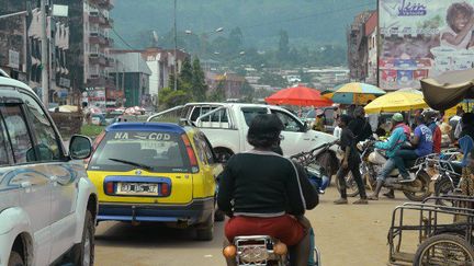 La ville de Bamenda, la capitale anglophone du nord-ouest du Cameroun.  (REINNIER KAZE / AFP)