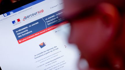 La plateforme Parcoursup, le 16 mai 2019. (Photo d'illustration) (MAXPPP)