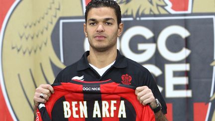 &nbsp; (Hatem Ben Arfa à son arrivée à Nice le 5 janvier © MAXPPP)