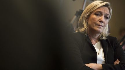  (Marine Le Pen dénonce des "manoeuvres politiciennes" après l'exclusion du FN de la marche républicaine © MAXPPP)