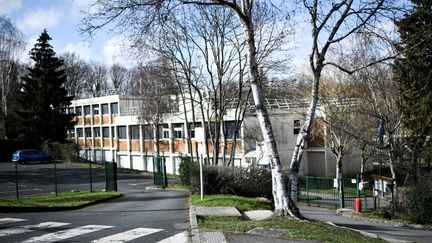 Le collège du Pont de Bois&nbsp;à Saint-Chéron (Essonne), le 23 février 2021. (STEPHANE DE SAKUTIN / AFP)