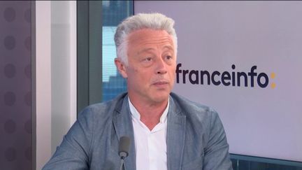 Frank Marotte, PDG de Toyota France, le 13 mai 2022. (FRANCE INFO / RADIO FRANCE)