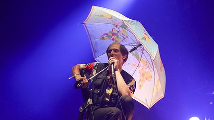 Jacques, le savant fou de l'électro, a déployé sa fantaisie sans frontières samedi, au Pitchfork festival 2017.
 (Gilles Scarella / FTV)