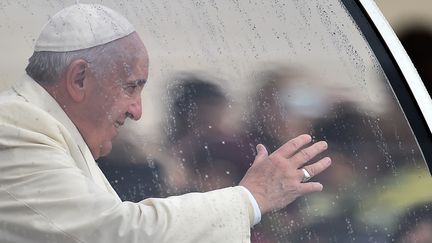 Début du tournage d'un film sur le Pape François en janvier 2015
 (GABRIEL BOUYS / AFP)