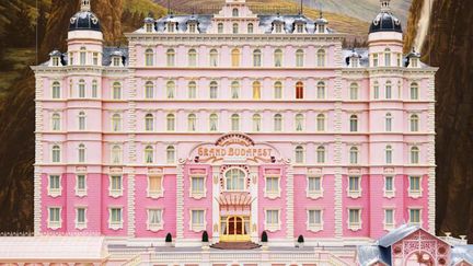 Affiche du film de Wes Anderson, "The&nbsp;Grand Budapest Hotel", sorti en 2014. (SCOTT RUDIN PRODUCTIONS / AFP)