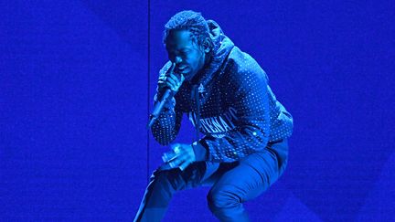 Kendrick Lamar en février 2018 à Londres
 (Getty Images)