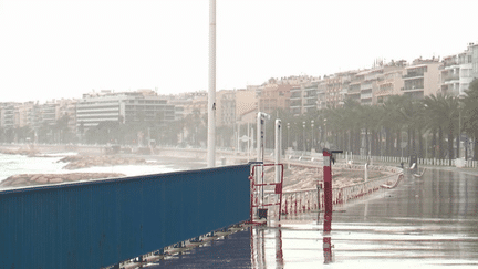 Tempête Aline : de nombreuses mesures de précaution mises en place à Nice (France 2)