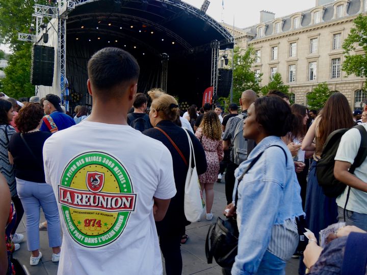 Concert sur la place de la République, à Paris, le 21 juin 2022.&nbsp; (JEREMIE LAURENT-KAYSEN)