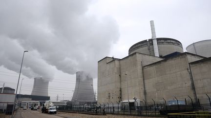 Une centrale nucléaire dans l'Est de la France, le 4 décembre2013. (JEAN-CHRISTOPHE VERHAEGEN / AFP)