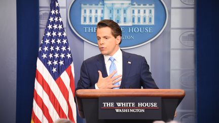 Anthony Scaramucci, ex-directeur de la communication de la Maison Blanche, limogé par Donal Trump le 31 juillet 2017 (JIM WATSON / AFP)