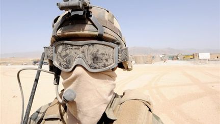 Soldat français en Afghanistan (août 2009) (AFP)