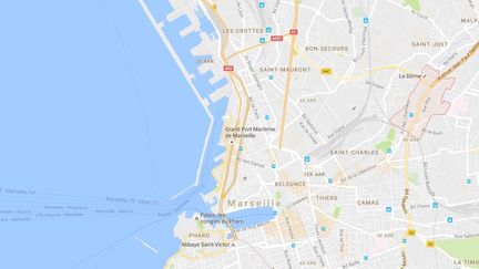 Le quartier des Chartreux, à Marseille. (GOOGLE MAPS)