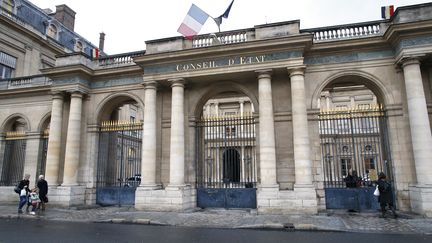 Le Conseil d'État, le 9 janvier 2014.&nbsp; (THOMAS SAMSON / AFP)