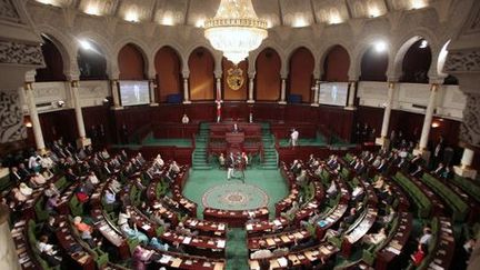 L'Assemblée nationale consistuante tunisienne, élue le 23-10-2011, symbole de la démocratie tunisienne.   (Reuters - Zoubeir Souissi)