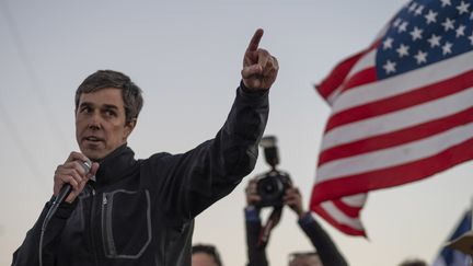 Le démocrate Beto O'Rourke à El Paso, au Texas (Etats-Unis), le 11 février 2019. (PAUL RATJE / AFP)