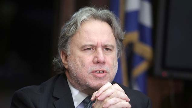 &nbsp; (Georges Katrougalos, ministre de la réforme de l'administration publique © MaxPPP)