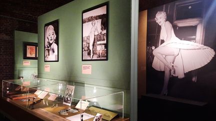 L'exposition rassemble des centaines d'objets privés de la star morte en 1962 (RICHARD PLACE / RADIO FRANCE)