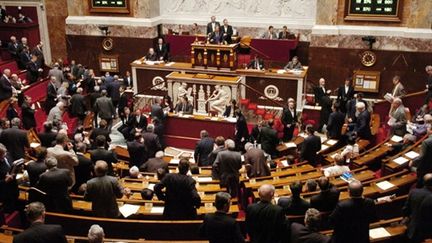 L'hémicycle de l'Assemblée nationale (archives) (AFP - Stéphane de Sakutin)