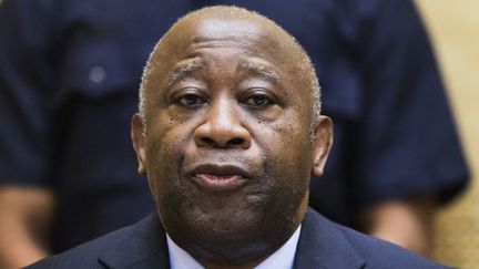 L'ancien président ivoirien Laurent Gbagbo au cours d'une séance de confirmation des charges à la CPI, le 19 février 2013. (Photo Reuters/Michael Kooren)