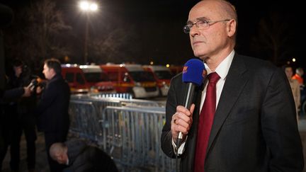 Brice Robin, procureur de la R&eacute;publique de Marseille, le 24 mars 2015 &agrave; Seyne-les-Alpes (Alpes-de-Haute-Provence). (ALESSANDRO VECCHI / DPA)