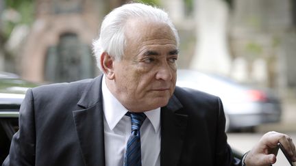 L'ancien directeur du FMI, Dominique Strauss-Kahn, le 3 juin 2013 &agrave; Paris. (JOEL SAGET / AFP)