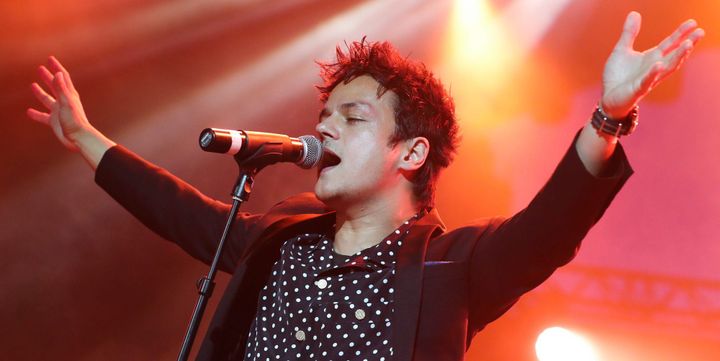 Jamie Cullum à Jazz à Vienne édition 2017
 (Michel Thomas / MAX PPP)