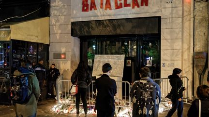 Le Bataclan le 13 novembre 2018.&nbsp; (DANIEL PIER / NURPHOTO)