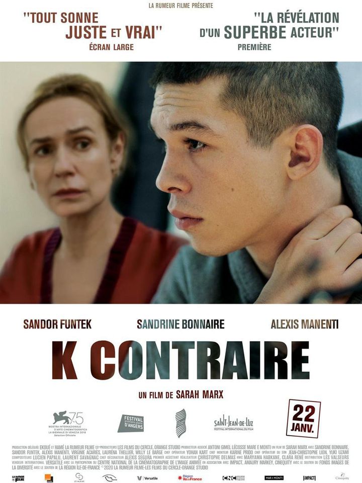 l'affiche de "K Contraire" de Sarah Marx. (Les Valseurs)