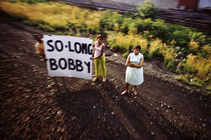 "RFK funeral train" (PAUL FUSCO)