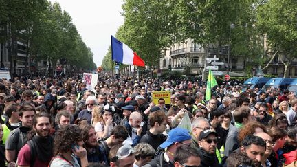 Manifestation le 1er mai 2019 à Paris.&nbsp; (TATIF/WOSTOK PRESS / MAXPPP)