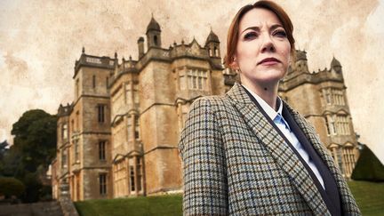 Diane Morgan est Philomena Cunk dans "Planète Cunk". (BBC)