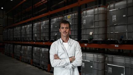 Michael Roes, fondateur de Toopie, start-up basée en Gironde. (PHILIPPE LOPEZ / AFP)