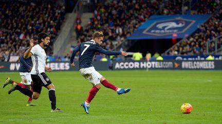 Antoine Griezmann pendant France - Allemagne le 13 novembre au Stade de France (MIGUEL MEDINA / AFP)