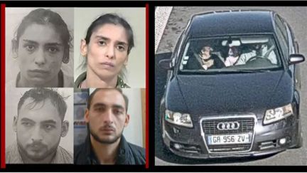 La Belgique a émis un avis de recherche des parents de Santiago et de la voiture qu'ils auraient utilisée. (BELGIAN FEDERAL POLICE / AFP PHOTO)