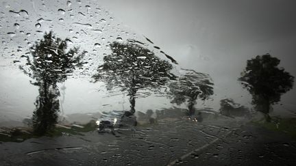 Tempête Xavier , 5 octobre 2017, Paderborn , Allemagne (FRISO GENTSCH / DPA)