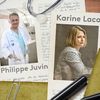 De gauche à droite : Patric Pelloux, Philippe Juvin, Karine Lacombe et Didier Raoult.&nbsp; (LUDOVIC MARIN / AFP - THOMAS SAMSON / AFP - CHRISTOPHE ARCHAMBAULT / AFP - CHRISTOPHE SIMON - AFP)