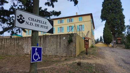 Le monastère Saint-Désert à Roquebrune-sur-Argens (Var), le 9 janvier 2018. (MAXPPP)