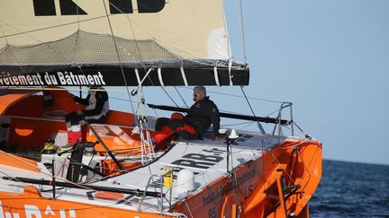 Vincent Riou et Sébastien Col (PRB) (CHARLY TRIBALLEAU / AFP)