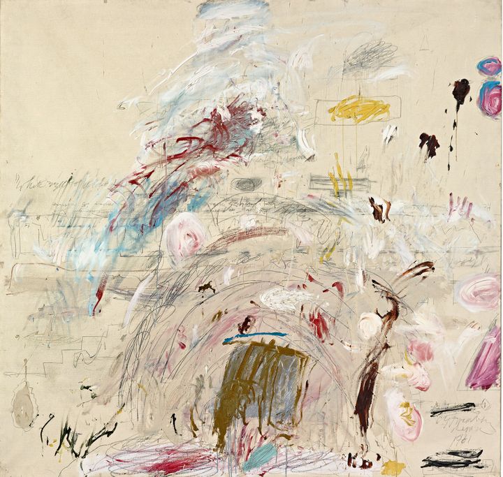 Cy Twombly, "School of Athens", 1961, Collection particulière
 (Robert Bayer, Bildpunkt AG, Munchenstein)