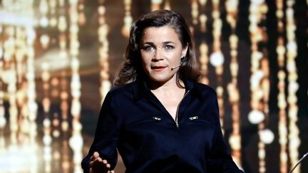 Blanche Gardin, à la fois remettante et lauréate d'un Molière de l'humour, le 28 mai 2018
 (Romuald Meigneux / Sipa)