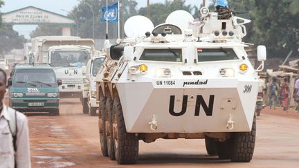 Malgré la présence de plus de 10.000 soldats de l'ONU, la situation est toujours aussi tendue en Centrafrique. (SABER JENDOUBI / AFP)