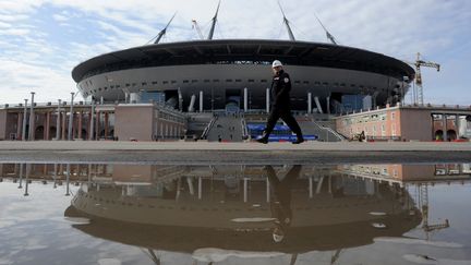 Le stade de Saint-Pétersbourg (OLGA MALTSEVA / AFP)