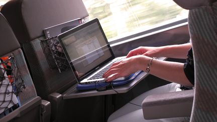 L'ensemble du r&eacute;seau ferroviaire fran&ccedil;ais recevra une connexion &agrave; internet d'ici &agrave; la fin 2016, a assur&eacute; mardi, 10 f&eacute;vrier 2015, la SNCF.&nbsp; (CHRISTOPHE LEHENAFF / PHOTONONSTOP / AFP)