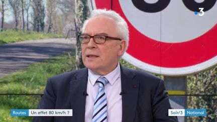 Jean-Luc Michaud,&nbsp;président du comité indépendant d'évaluation des 80 km/h (France 3)